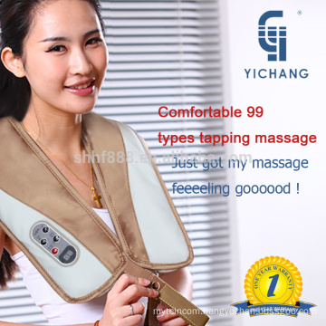Electric body Back Shiatsu kneading shoulder and neck massager belt with Heat